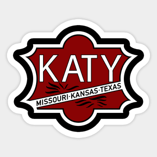 MKT Katy Lines Railroad Sticker